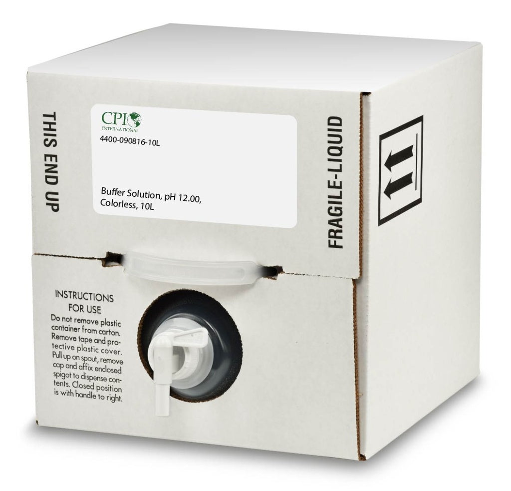 *Buffer Solution, pH 12.00, Colorless, 10 L