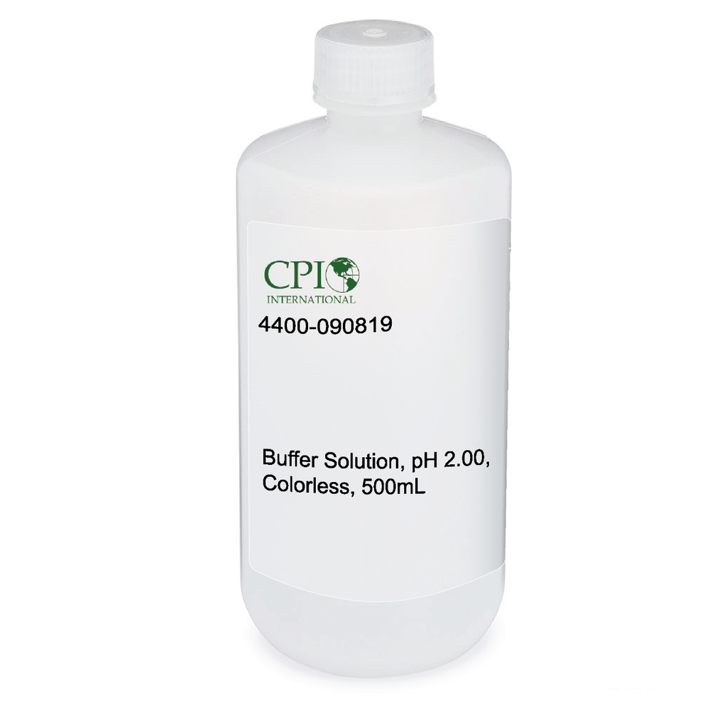 *Buffer Solution, pH 2.00, Colorless, 500 mL, Minimum Order Quantity of 3