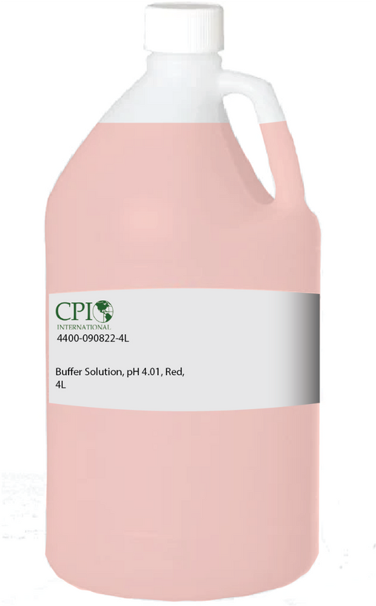*Buffer Solution, pH 4.01, Red, 4 L