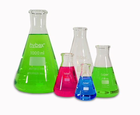 hybex™ Erlenmeyer Flask, 125 mL, Case of 12