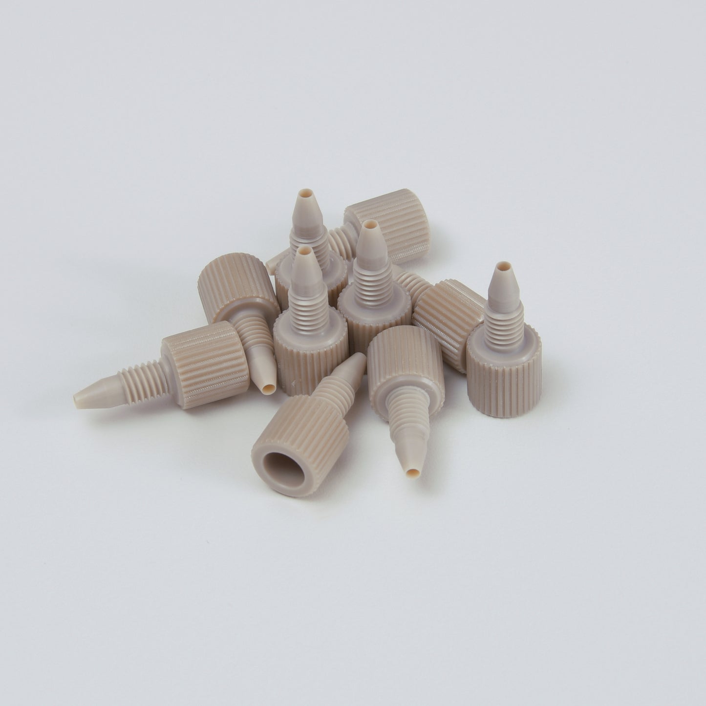 Fingertight One Piece 10-32 PEEK™ Male Nut/Ferrule for 1/16" OD Tubing, Similar to OEM # Agilent® 5063-6591, PerkinElmer® ED020005