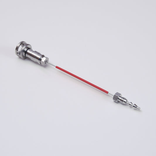 Needle Seat, 0.12mm ID, 0.8mm OD, PEEK™, 600 bar, for Agilent®, Similar to OEM # G1367-87012
