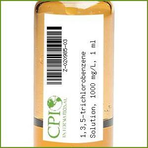 *1,3,5-trichlorobenzene Solution, 1000 mg/L in PT Methanol, CAS # 108-70-3, 1 mL