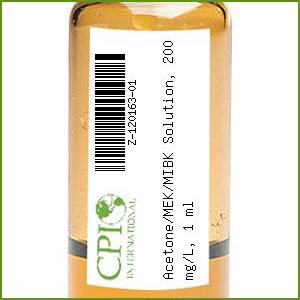 *Acetone/MEK/MIBK Solution, 200 mg/L, 1 mL