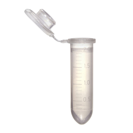 Seal-Rite™ 2.0 mL Graduated Microcentrifuge Tube, Natural, Polypropylene, 500/Bag