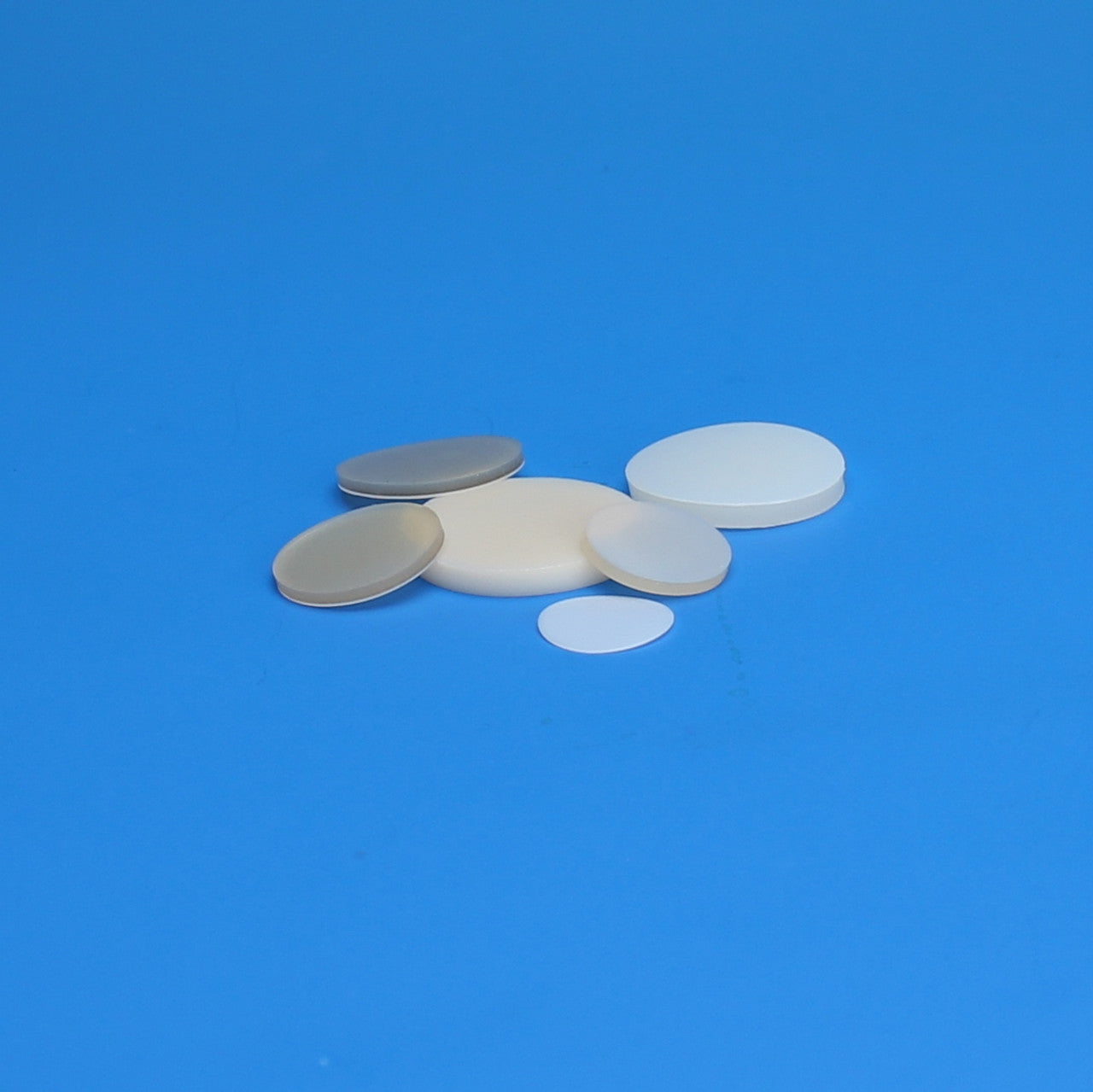20 mm x 0.060" Tan PTFE/White Silicone Septa