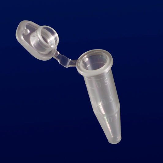 Seal-Rite™ 0.5 mL Graduated Microcentrifuge Tube, Natural, Polypropylene, 5 Bags of 200 (1000 Tubes)