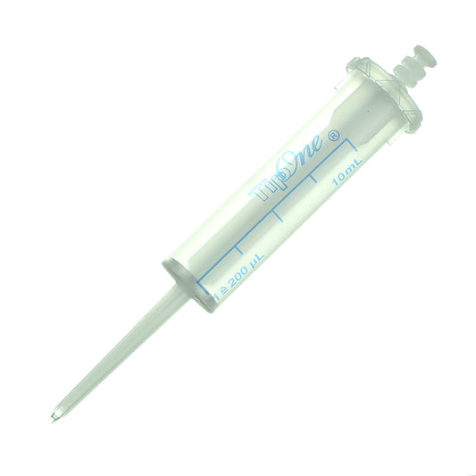 10.0 mL Tipone® Positive Displacement Tip For Repeating Pipettes, Sterile, Individually Wrapped, 100 Tips