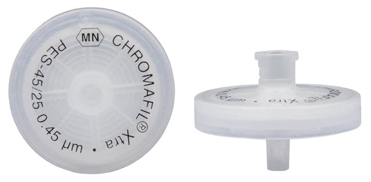 Syringe filters, labeled, CHROMAFIL Xtra PES, 25 mm, 0.45 µm