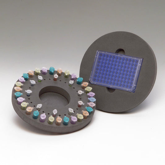 Multiple Sample Head Set. Includes 6” Platform Head, Insert For 60 Micro-Tubes (5.0 mm To 10.5 Mm) and 96-Well Plate Insert. For Use with Vortex-Genie® 2 and Vortex-Genie® 2T Only.