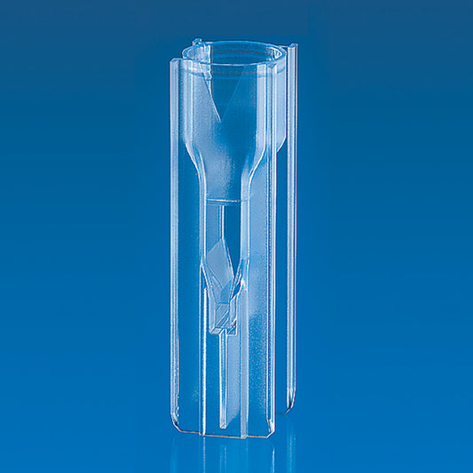 UV Transparent Disposable Cuvette, Ultra-Micro, 15 mm Window, 100/Case