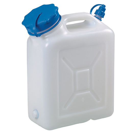 Wide Mouth Jerrycan, HDPE 10L w/o thread, 1/pk