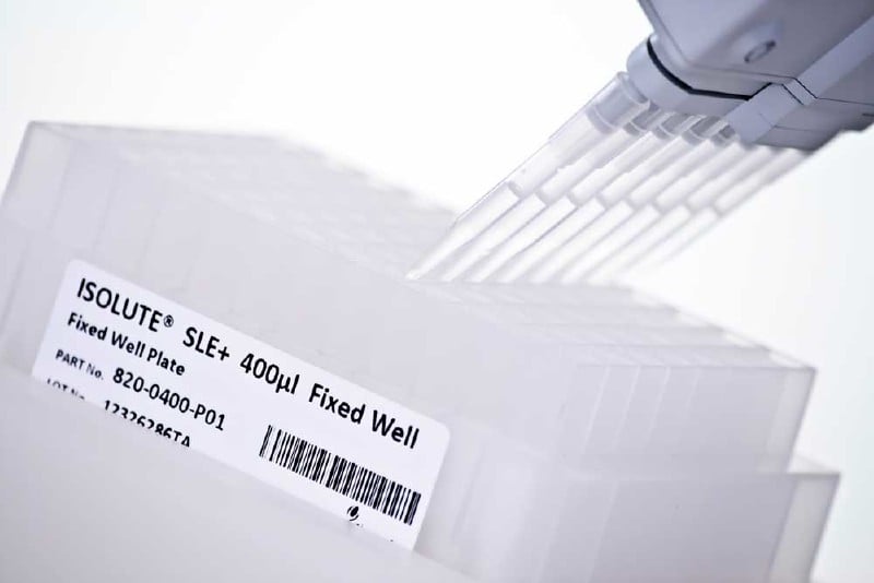 Sle 400 ISOLUTE® SLE+ 400 µL Supported Liquid Extraction Plate ...