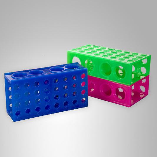 Polypropylene 4-Way Rack, Neon Green, 6 3/4 In x 3 5/8 In x 2 3/16 In, 1/Pack