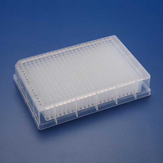 0.2 mL Deep 384-Well PlateOne Polypropylene Plate, Square Wells, Natural, 4 Sleeves of 10 (40) Per Pack