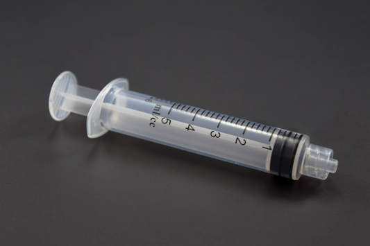 EXEL Syringes, 5 mL Graduated to 6 mL, Luer Lock, Non-Sterile, Bulk