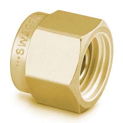 Brass Plug for 1/4 in. Swagelok Tube Fitting