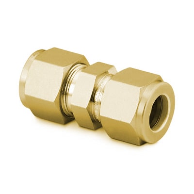 Swagelok Tube Fitting, Union, 3/4" Tube OD, Brass