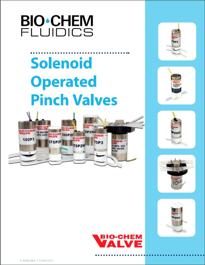 Solenoid Operated Pinch-Valves