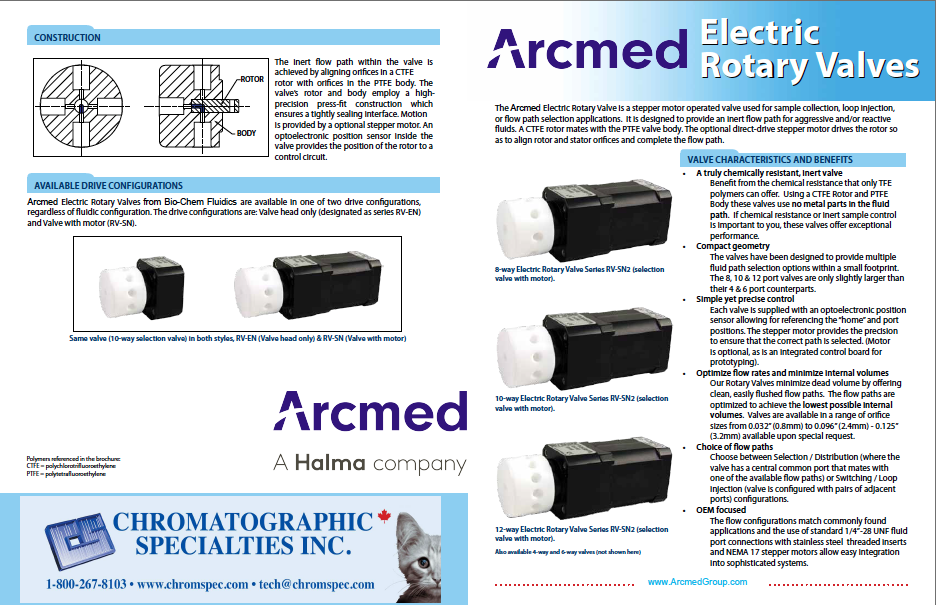 Electric Rotary Valves