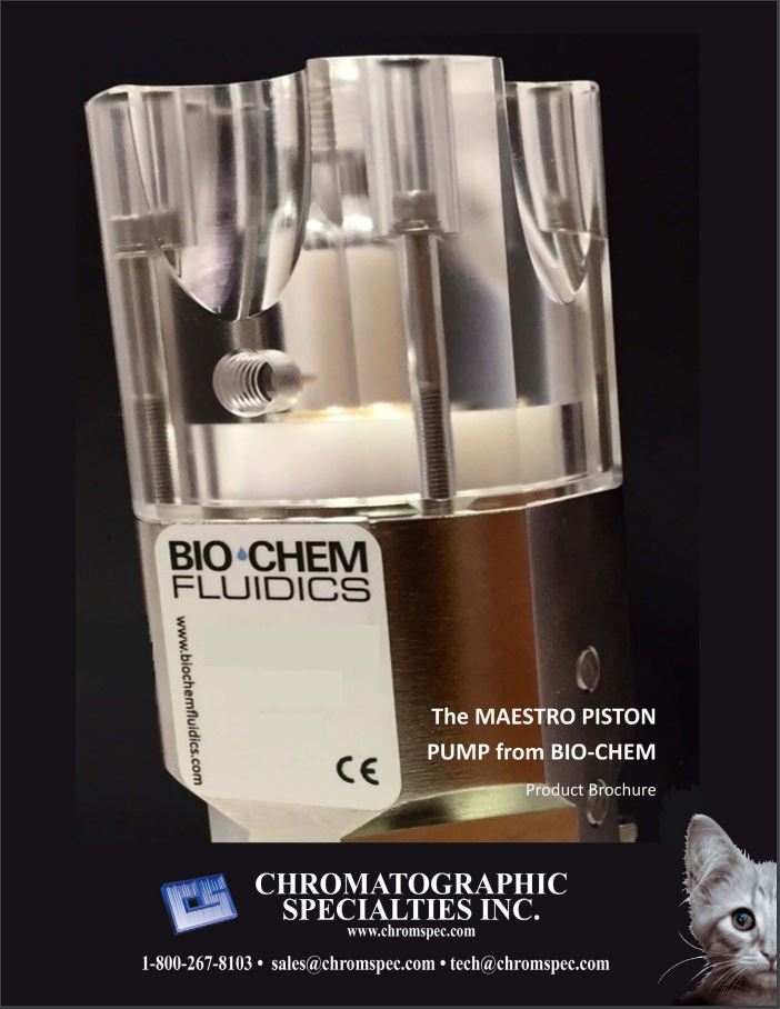 Maestro Piston Pump
