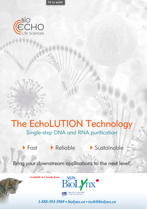 The EchoLUTION Technology Single-step DNA and RNA purification