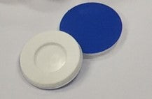 Septa, Microcenter SPME, White Silicone/Blue PTFE, For 18mm Screw Caps