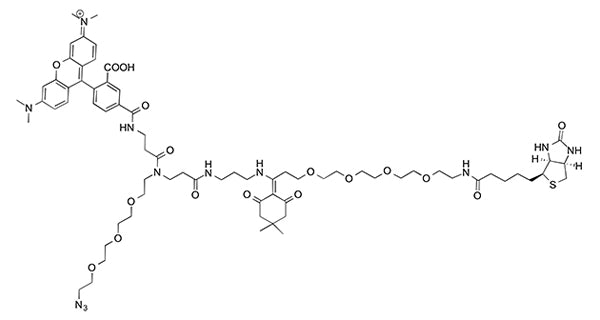 Dde TAMRA Biotin Azide - 1 mg