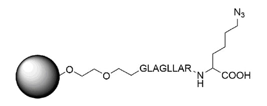 Agarose-GLAGLLAR-Azide - 2 mL