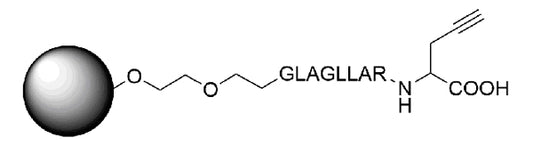 Agarose-GLAGLLAR-Alkyne - 2 mL
