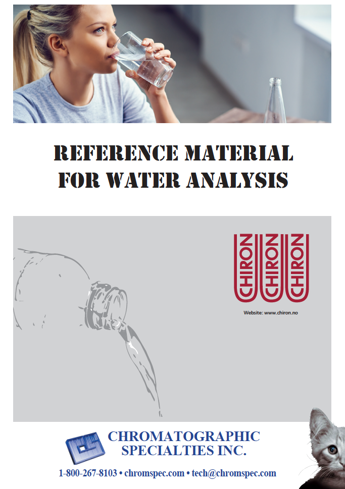 Reference Material for Water Analysis