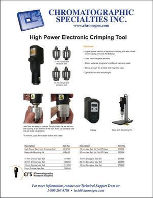 High Power Electroinc Crimping Tool