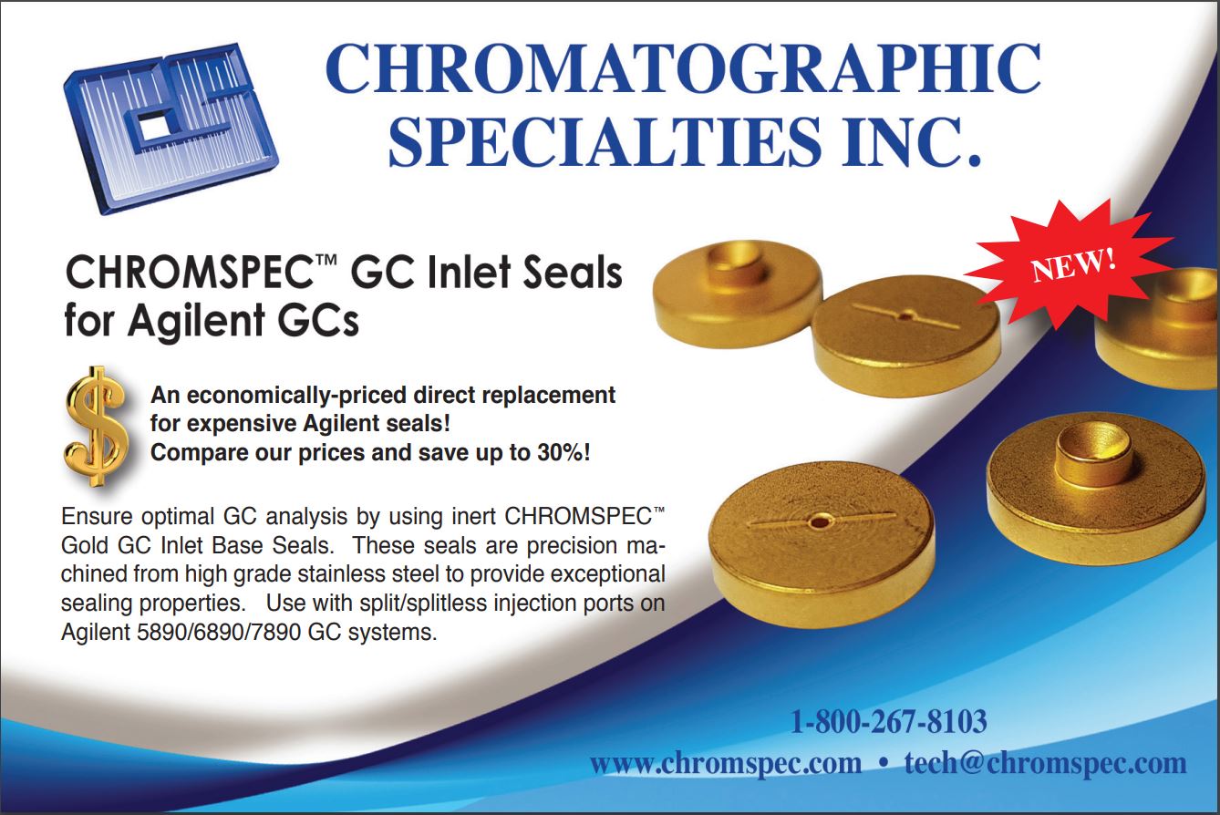 CHROMSPEC™ GC Inlet Gold Seals