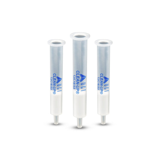 Clean-Up® Unendcapped C18 Column 500 mg/3 mL, 50/pk