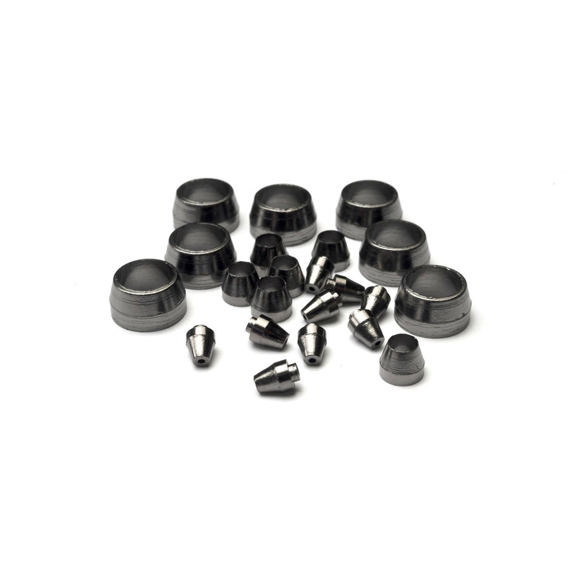 Assorted sizes and types of graphite ferrules