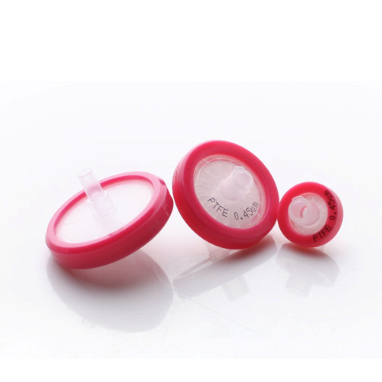 CHROMSPEC CS UV AQ Syringe Filters, 13 mm, 0.45 µm, PTFE, Non-Sterile, 100/pk