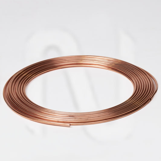 Tubing, CHROMSPEC, Copper, 3/16" OD x 0.030" Wall, Precleaned, 50 ft