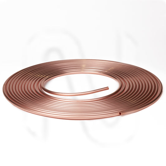 Tubing, CHROMSPEC, Copper, 3/8" OD x 0.030" Wall, Precleaned, 50 ft