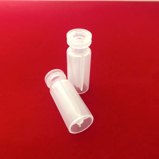CHROMSPEC AQ Snap Top Microvial, 300 µL, 12 x 32 mm, Clear Polypropylene, 11 mm Snap Top