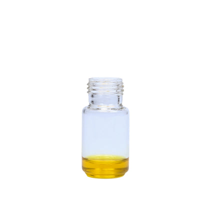 CHROMSPEC AQ Headspace Vial, 10 mL, 23 x 46 mm, 18 mm Screw Thread, Beveled Top, Round Bottom, Clear Glass
