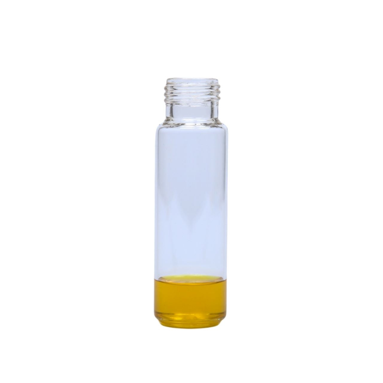 CHROMSPEC AQ Headspace Vial, 20 mL, 23 x 75 mm, 18 mm Screw Thread, Beveled Top, Round Bottom, Clear Glass