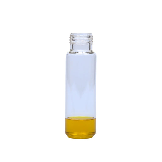 CHROMSPEC AQ Headspace Vial, 20 mL, 23 x 75 mm, 18 mm Screw Thread, Beveled Top, Round Bottom, Clear Glass
