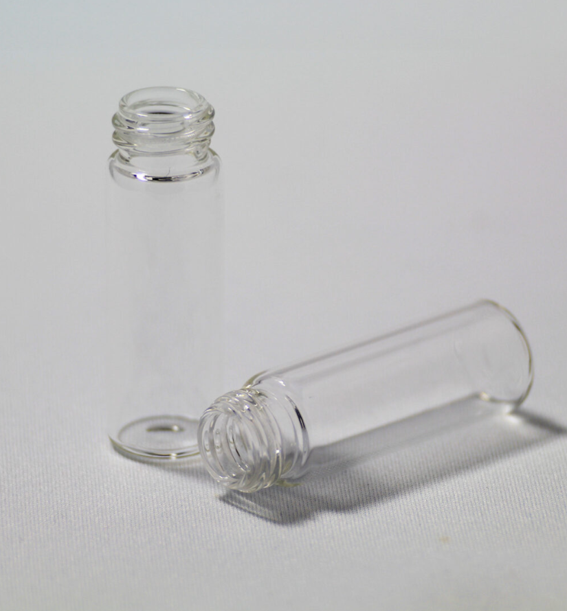 Vial , CHROMSPEC, Screw Thread, 4 mL, 15 x 45 mm, 13-425, Clear Glass, For Waters WISP