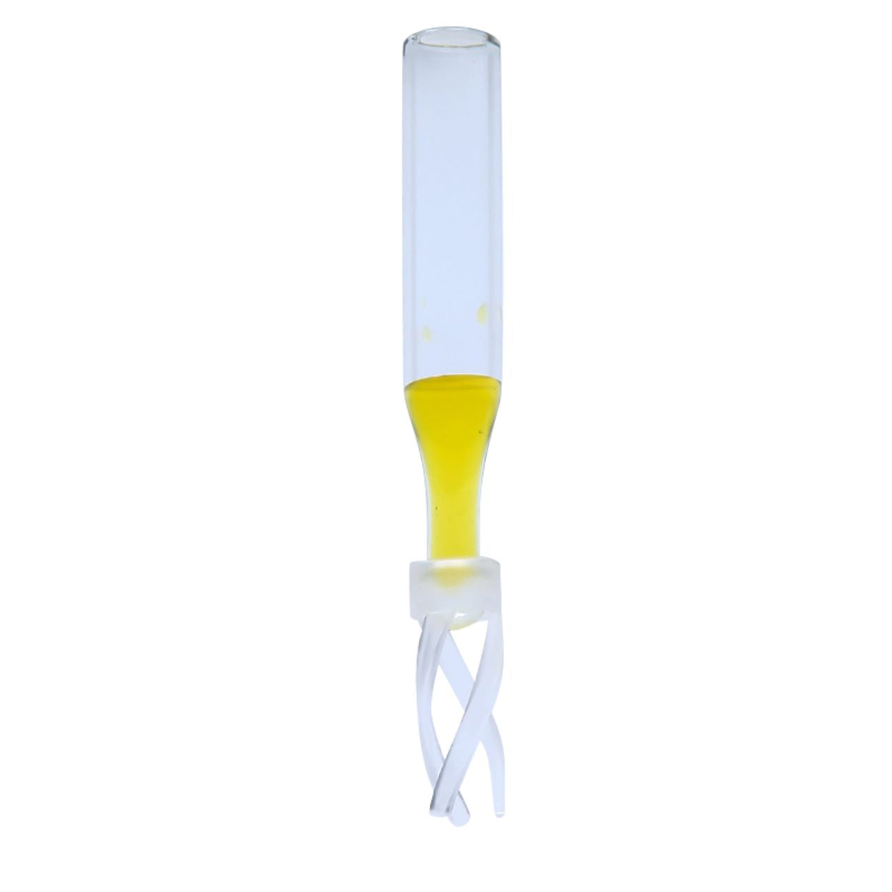 CHROMSPEC AQ Micro Insert, 250 µL, 6 x 29 mm, Mandrel Interior, Clear Glass, Plastic Bottom Spring