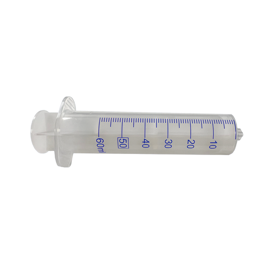 Syringe, CHROMSPEC, 50 mL (Graduated to 60 mL), Luer Lock, Eccentric, All Plastic, Sterile, 30/pk