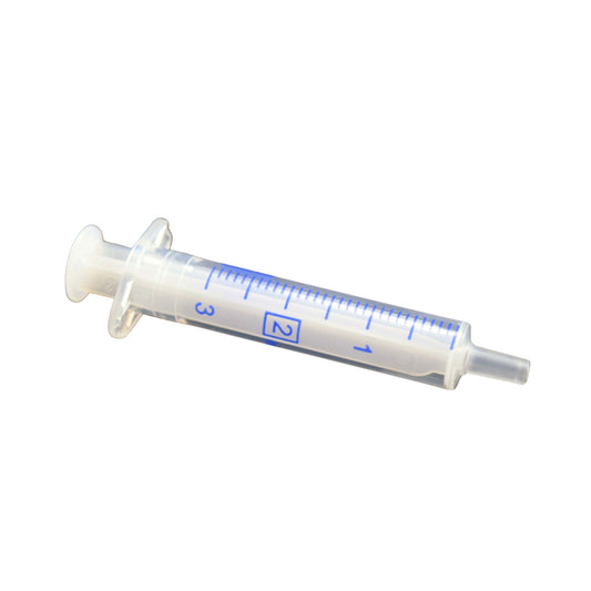 Syringe, CHROMSPEC, 3 mL, Luer Slip, Concentric, All Plastic, Non-Sterile, 100/pk