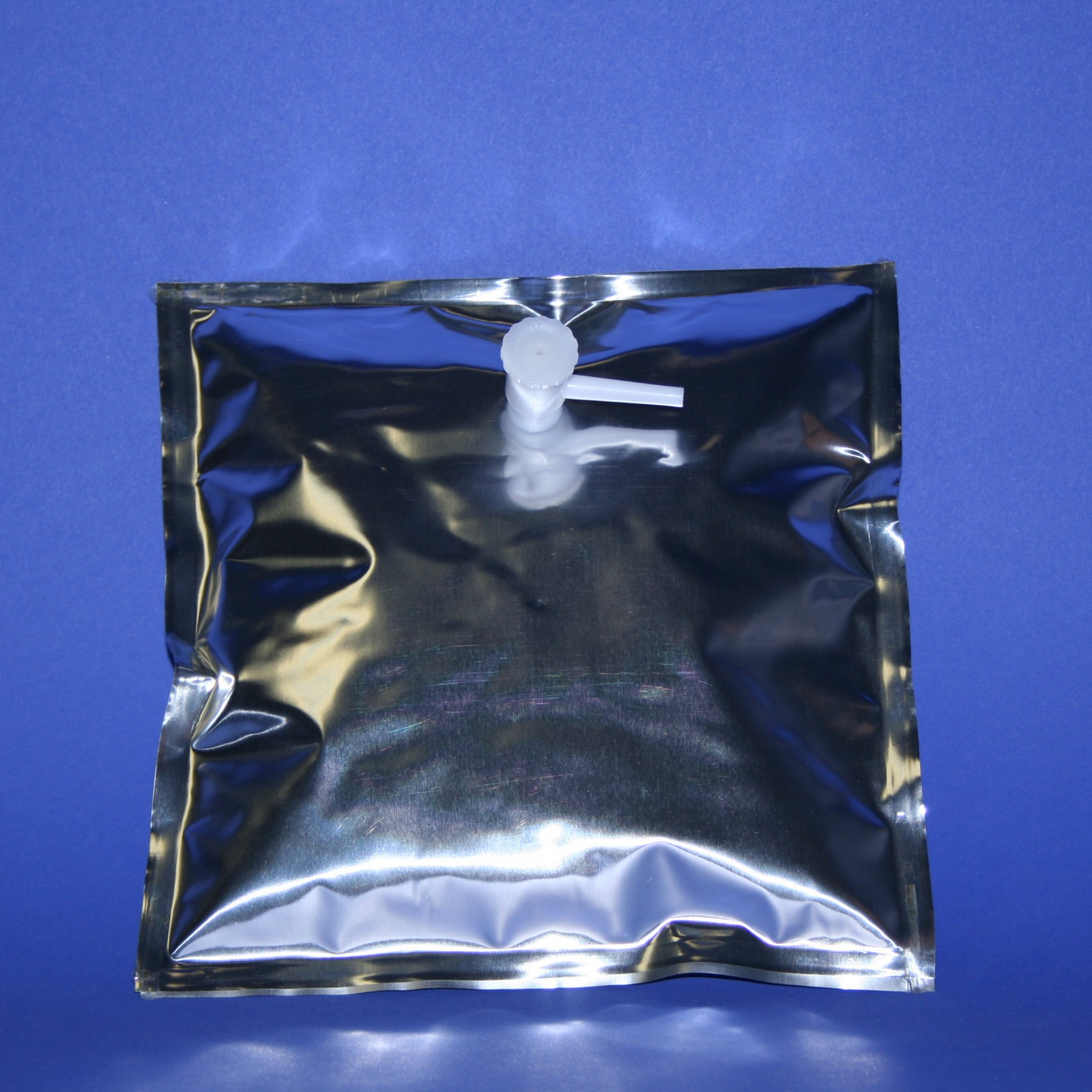 Image of TDPAL0707S - Altef Gas Sampling Bag, 7  x7  1L, CHROMSPEC, with Screw Cap Combo Valve with Septum