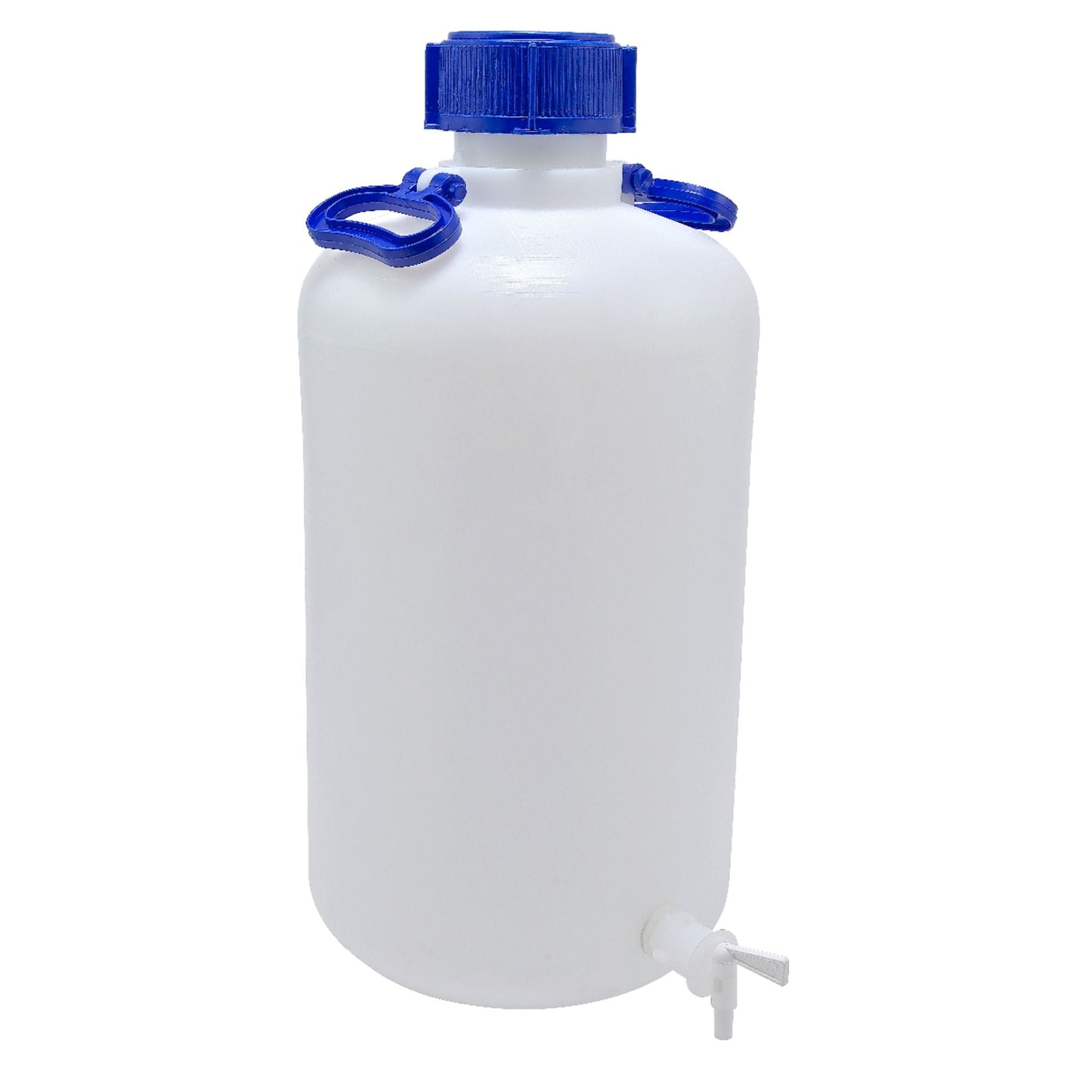 Kartell Heavy Walled Carboy, 25 L, Narrow Mouth, HDPE, with Spigot, 1/pk