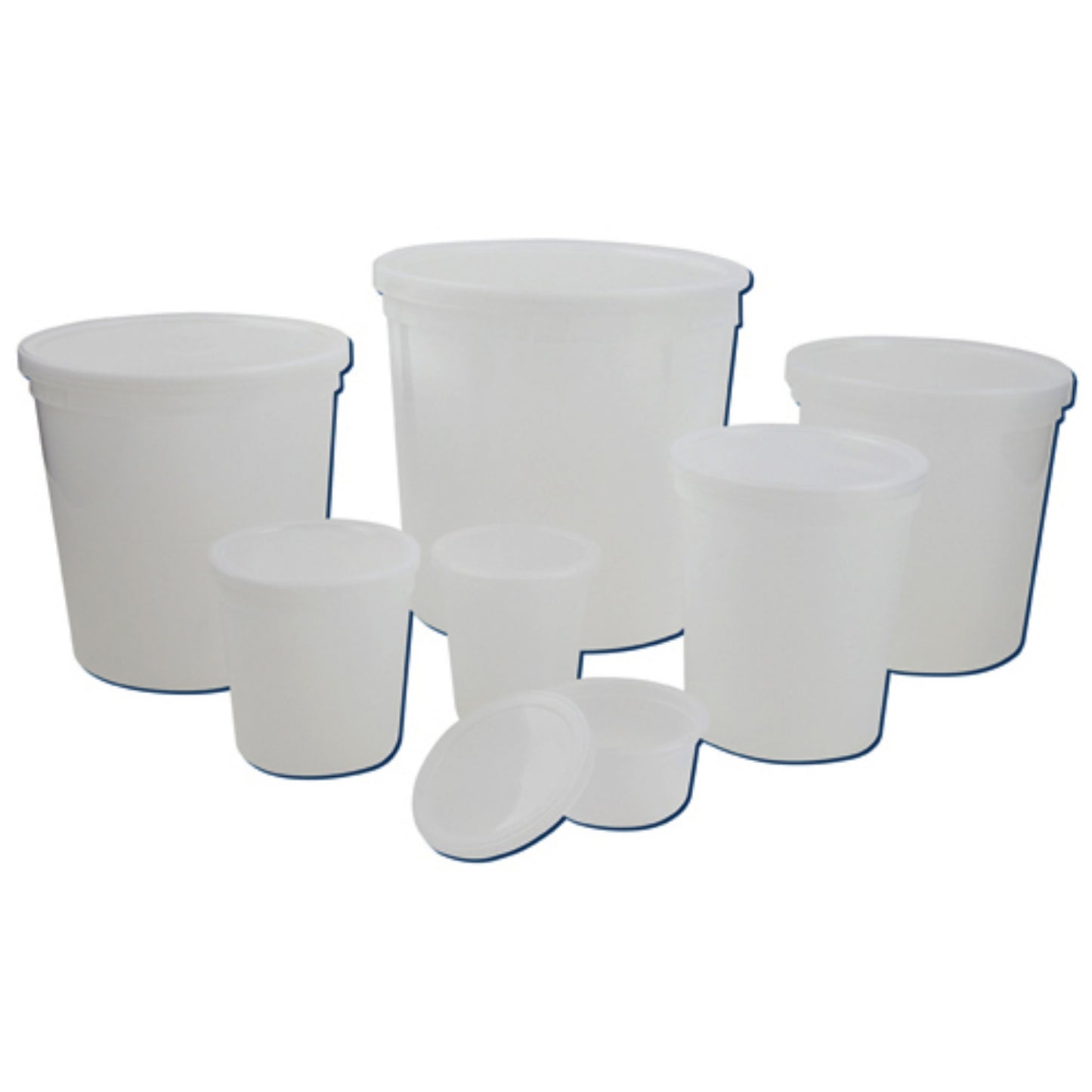 Disposable Specimen Containers, with Lid, Natural, PPCO, 240 mL, 250/pk