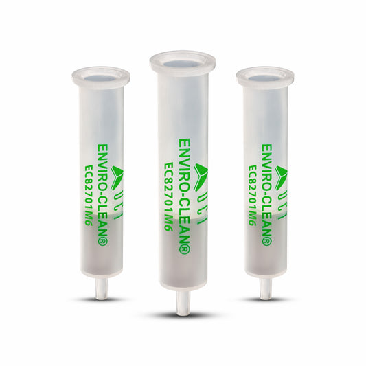 SPE Cartridge, Enviro-Clean 1000mg 8270 Sorbent, 6mL Cartridge